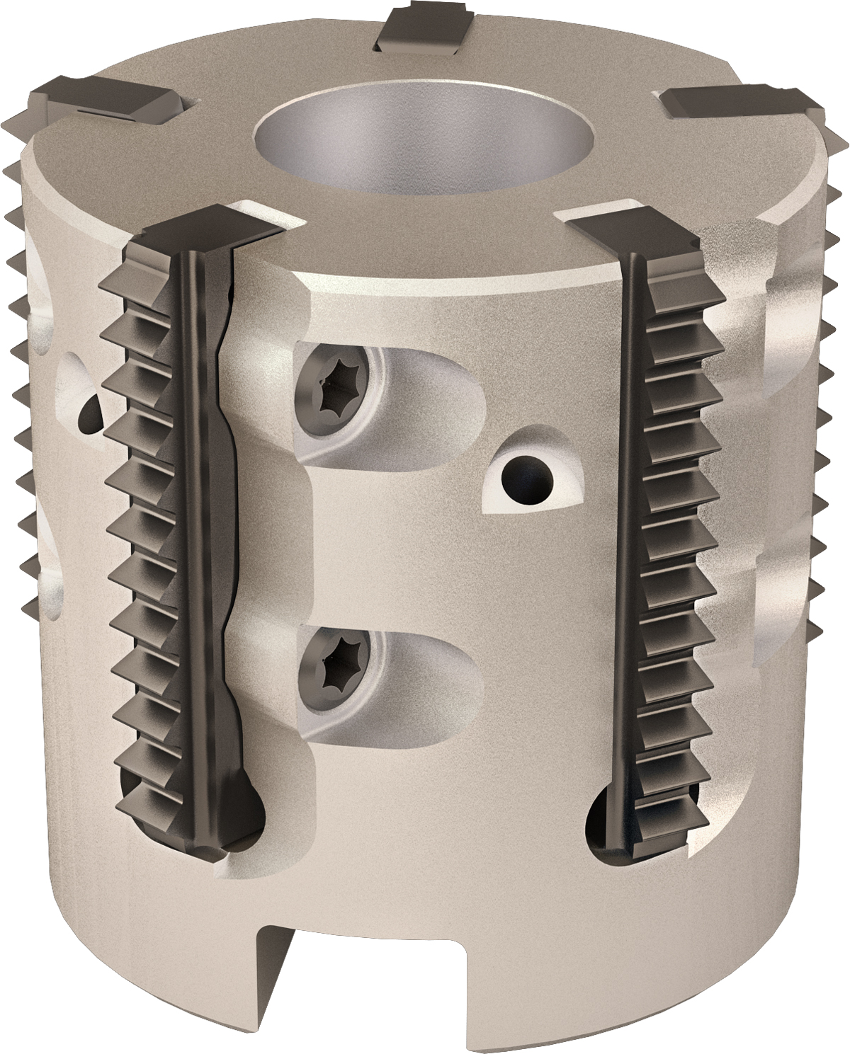 Thread Milling Holders Multi Flute Shell Mill Shank Diameter 16 (mm) Tool  Overhang 200 (mm) Cutting Diameter 36.4 (mm) Insert Compatibility for R25
